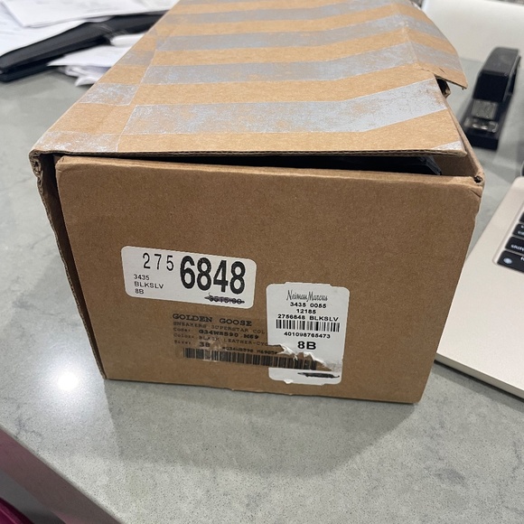 Size 8 - Golden Goose Superstar Glitter Star - G34WS590-015 - Picture 6 of 8